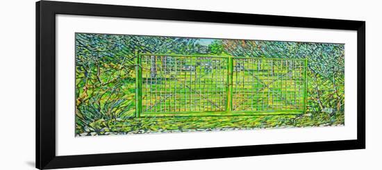 Double Green Gate-Noel Paine-Framed Giclee Print