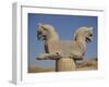 Double-Headed Eagle, Persepolis, UNESCO World Heritage Site, Iran, Middle East-Poole David-Framed Photographic Print