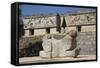 Double-Headed Jaguar, Palace of the Governor, Uxmal-Richard Maschmeyer-Framed Stretched Canvas