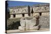 Double-Headed Jaguar, Palace of the Governor, Uxmal-Richard Maschmeyer-Stretched Canvas