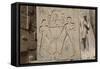 Double Image Relief of Ramses Ii, Luxor Temple, Luxor, Thebes, Egypt, North Africa, Africa-Richard Maschmeyer-Framed Stretched Canvas