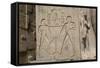 Double Image Relief of Ramses Ii, Luxor Temple, Luxor, Thebes, Egypt, North Africa, Africa-Richard Maschmeyer-Framed Stretched Canvas