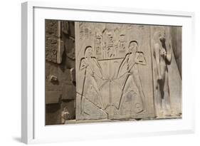 Double Image Relief of Ramses Ii, Luxor Temple, Luxor, Thebes, Egypt, North Africa, Africa-Richard Maschmeyer-Framed Photographic Print