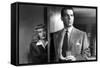 DOUBLE INDEMNITY, 1944 directed by BILLY WILDER Barbara Stanwyck and Fred McMurray (b/w photo)-null-Framed Stretched Canvas