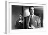 DOUBLE INDEMNITY, 1944 directed by BILLY WILDER Barbara Stanwyck and Fred McMurray (b/w photo)-null-Framed Photo