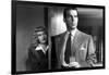 DOUBLE INDEMNITY, 1944 directed by BILLY WILDER Barbara Stanwyck and Fred McMurray (b/w photo)-null-Framed Photo