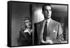 DOUBLE INDEMNITY, 1944 directed by BILLY WILDER Barbara Stanwyck and Fred McMurray (b/w photo)-null-Framed Stretched Canvas