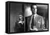 DOUBLE INDEMNITY, 1944 directed by BILLY WILDER Barbara Stanwyck and Fred McMurray (b/w photo)-null-Framed Stretched Canvas