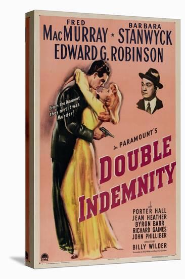 Double Indemnity, 1944, Directed by Billy Wilder-null-Stretched Canvas