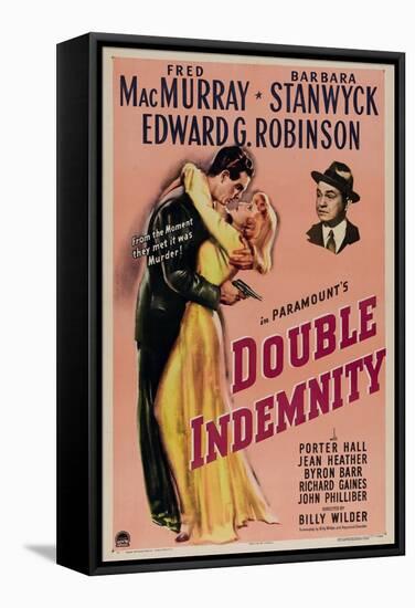 Double Indemnity, 1944, Directed by Billy Wilder-null-Framed Stretched Canvas