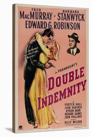 Double Indemnity, 1944, Directed by Billy Wilder-null-Stretched Canvas