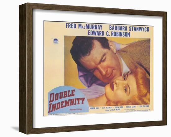 Double Indemnity, 1944-null-Framed Art Print