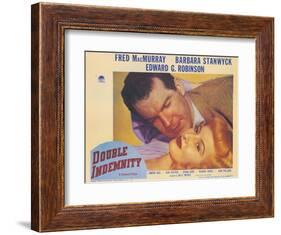 Double Indemnity, 1944-null-Framed Art Print