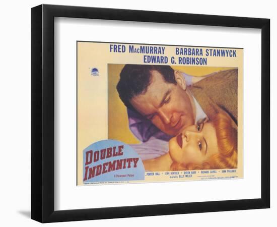 Double Indemnity, 1944-null-Framed Art Print