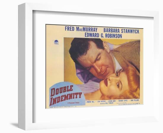 Double Indemnity, 1944-null-Framed Art Print