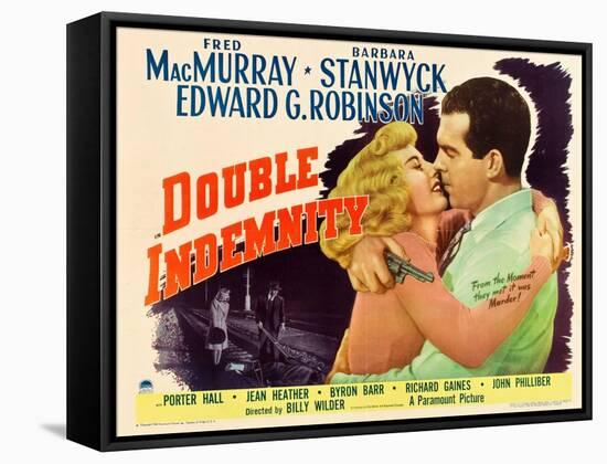 Double Indemnity, 1944-null-Framed Stretched Canvas