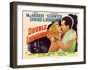 Double Indemnity, 1944-null-Framed Giclee Print