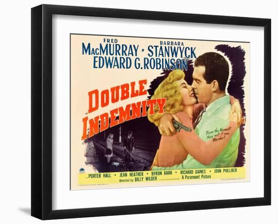 Double Indemnity, 1944-null-Framed Giclee Print