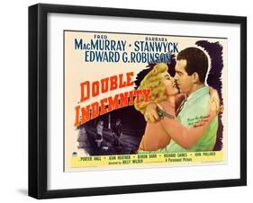 Double Indemnity, 1944-null-Framed Giclee Print