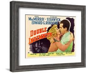 Double Indemnity, 1944-null-Framed Giclee Print