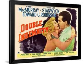 Double Indemnity, 1944-null-Framed Giclee Print