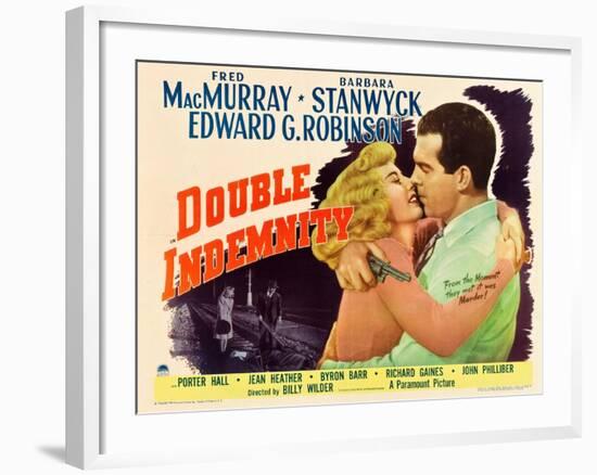 Double Indemnity, 1944-null-Framed Giclee Print