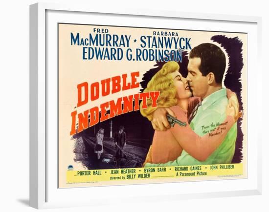 Double Indemnity, 1944-null-Framed Giclee Print