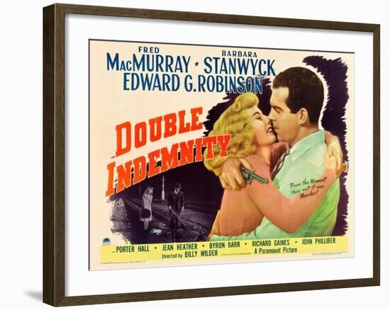 Double Indemnity, 1944-null-Framed Giclee Print