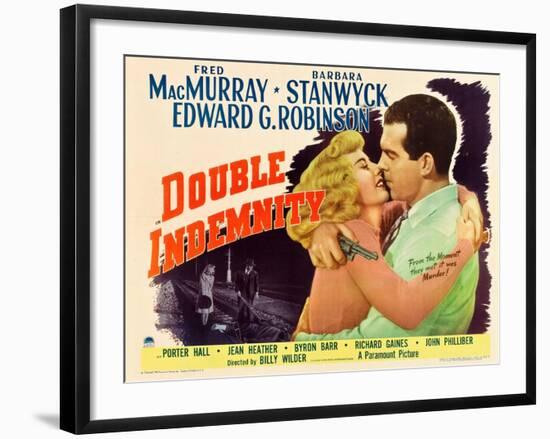 Double Indemnity, 1944-null-Framed Giclee Print