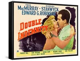 Double Indemnity, 1944-null-Framed Stretched Canvas