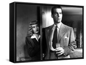 Double Indemnity, Barbara Stanwyck, Fred MacMurray, 1944-null-Framed Stretched Canvas