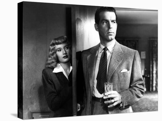 Double Indemnity, Barbara Stanwyck, Fred MacMurray, 1944-null-Stretched Canvas
