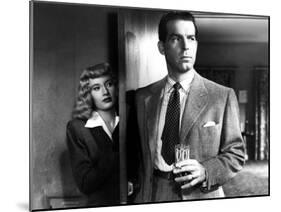 Double Indemnity, Barbara Stanwyck, Fred MacMurray, 1944-null-Mounted Photo