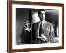 Double Indemnity, Barbara Stanwyck, Fred MacMurray, 1944-null-Framed Photo