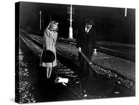 Double Indemnity, Barbara Stanwyck, Fred MacMurray, 1944-null-Stretched Canvas