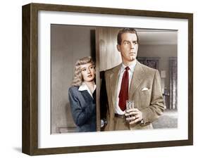 Double Indemnity, Barbara Stanwyck, Fred MacMurray, 1944-null-Framed Photo