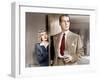 Double Indemnity, Barbara Stanwyck, Fred MacMurray, 1944-null-Framed Photo