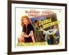 Double Indemnity, UK Movie Poster, 1944-null-Framed Premium Giclee Print