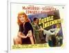 Double Indemnity, UK Movie Poster, 1944-null-Framed Art Print