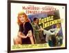 Double Indemnity, UK Movie Poster, 1944-null-Framed Art Print