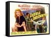 Double Indemnity, UK Movie Poster, 1944-null-Framed Stretched Canvas