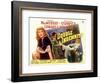 Double Indemnity, UK Movie Poster, 1944-null-Framed Art Print
