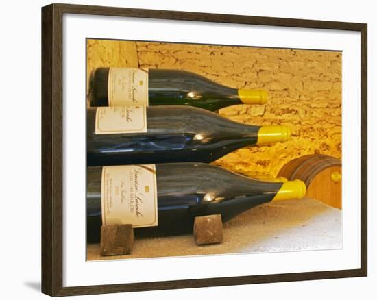 Double Magnum Bottles of Chablis, Premier Cru Les Vaillons, Domaine Michel Laroche, France-Per Karlsson-Framed Photographic Print