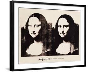 Double Mona Lisa, 1963-Andy Warhol-Framed Art Print