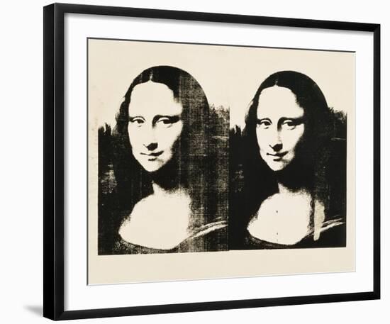 Double Mona Lisa, 1963-Andy Warhol-Framed Art Print