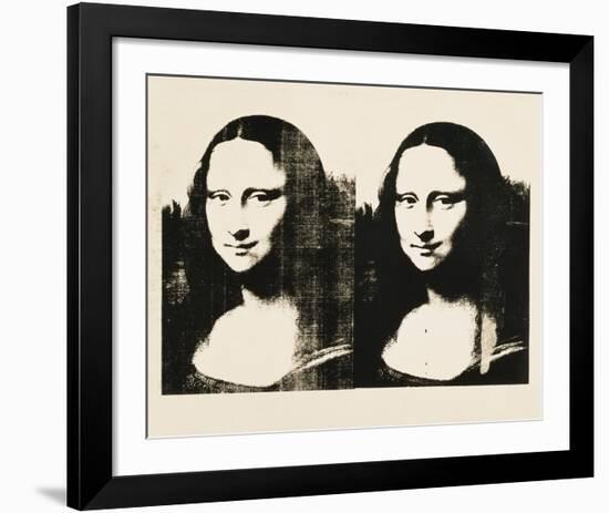 Double Mona Lisa, 1963-Andy Warhol-Framed Art Print