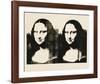 Double Mona Lisa, 1963-Andy Warhol-Framed Art Print