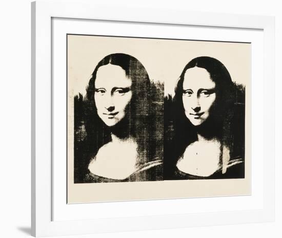 Double Mona Lisa, 1963-Andy Warhol-Framed Art Print