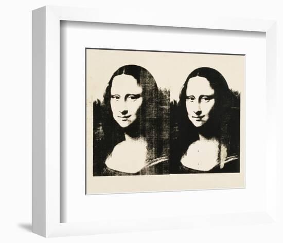 Double Mona Lisa, 1963-Andy Warhol-Framed Art Print