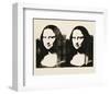 Double Mona Lisa, 1963-Andy Warhol-Framed Art Print